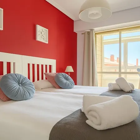 Apartamento Santillana Vistas Mar, Parking, Tablas De Surf Y Bicicletas Zarautz